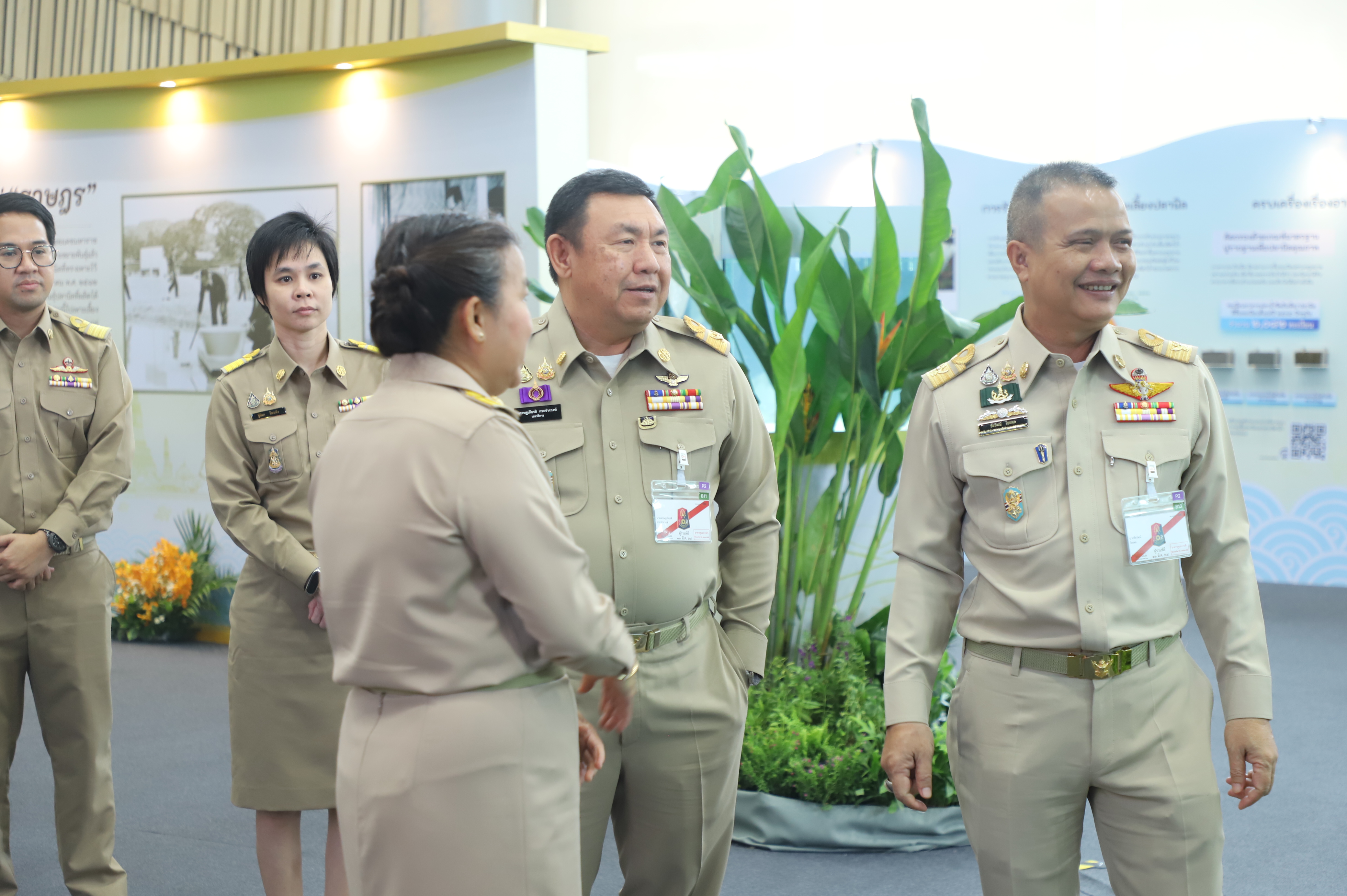 title - เลขาฯ ส.ป.ก. เฝ้ารับเสด็จ สมเด็จพระกนิษฐาธิราชเจ้า กรมสมเด็จพระเทพรัตนราชสุดาฯ สยามบรมราชกุมารี ทรงเป็นองค์ประธานเปิดงาน 60 ปี ปลานิลพระราชทาน เพื่อปวงชนชาวไทย